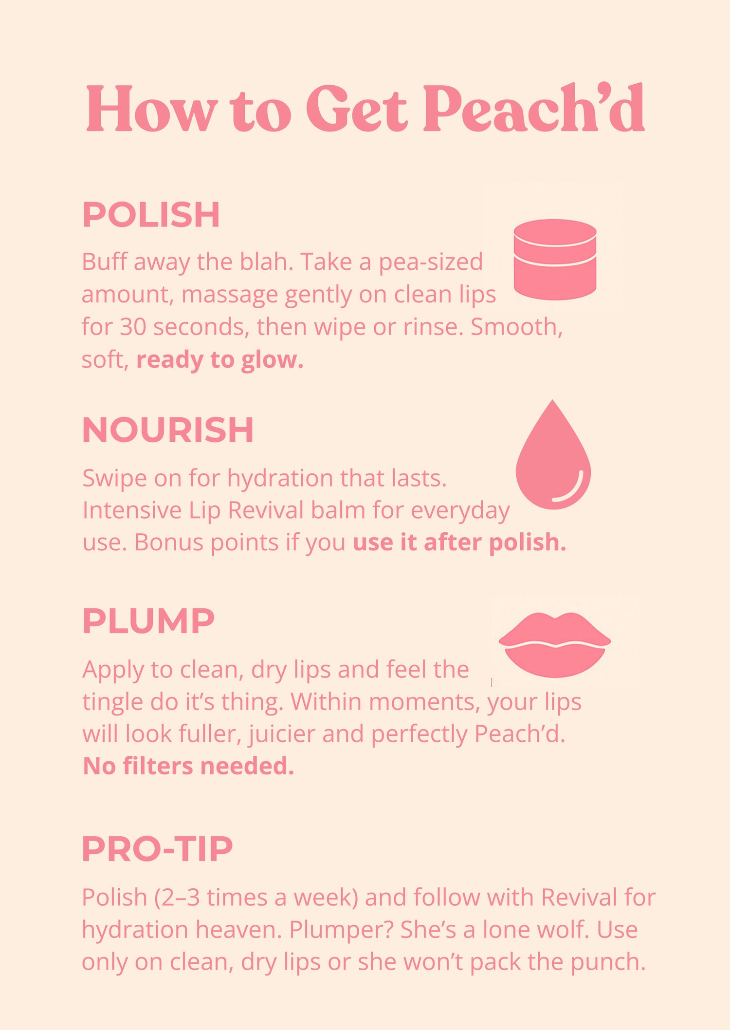 Lip Care Kit – Polish • Plump • Glow