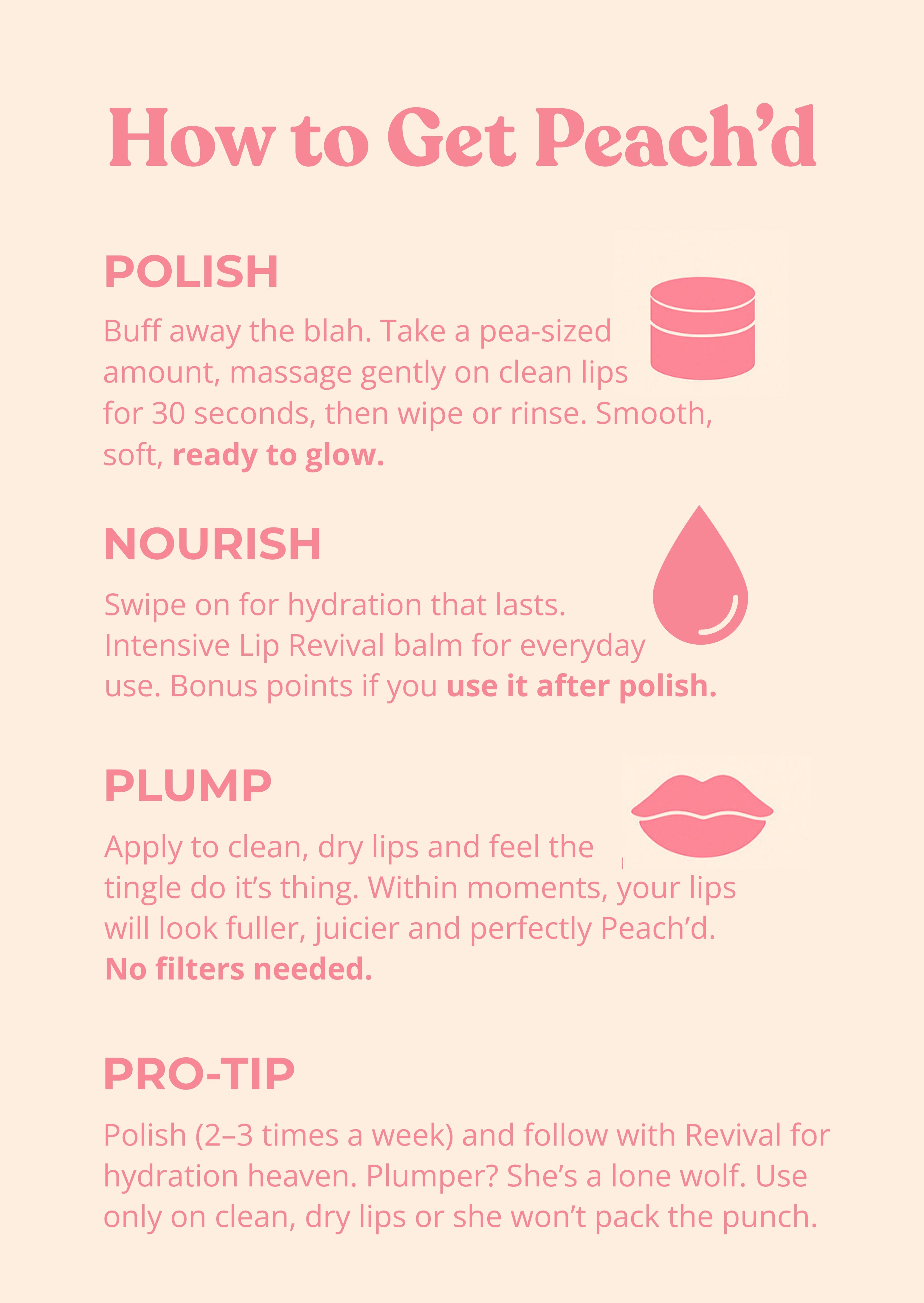 Lip Care Kit – Polish • Plump • Glow